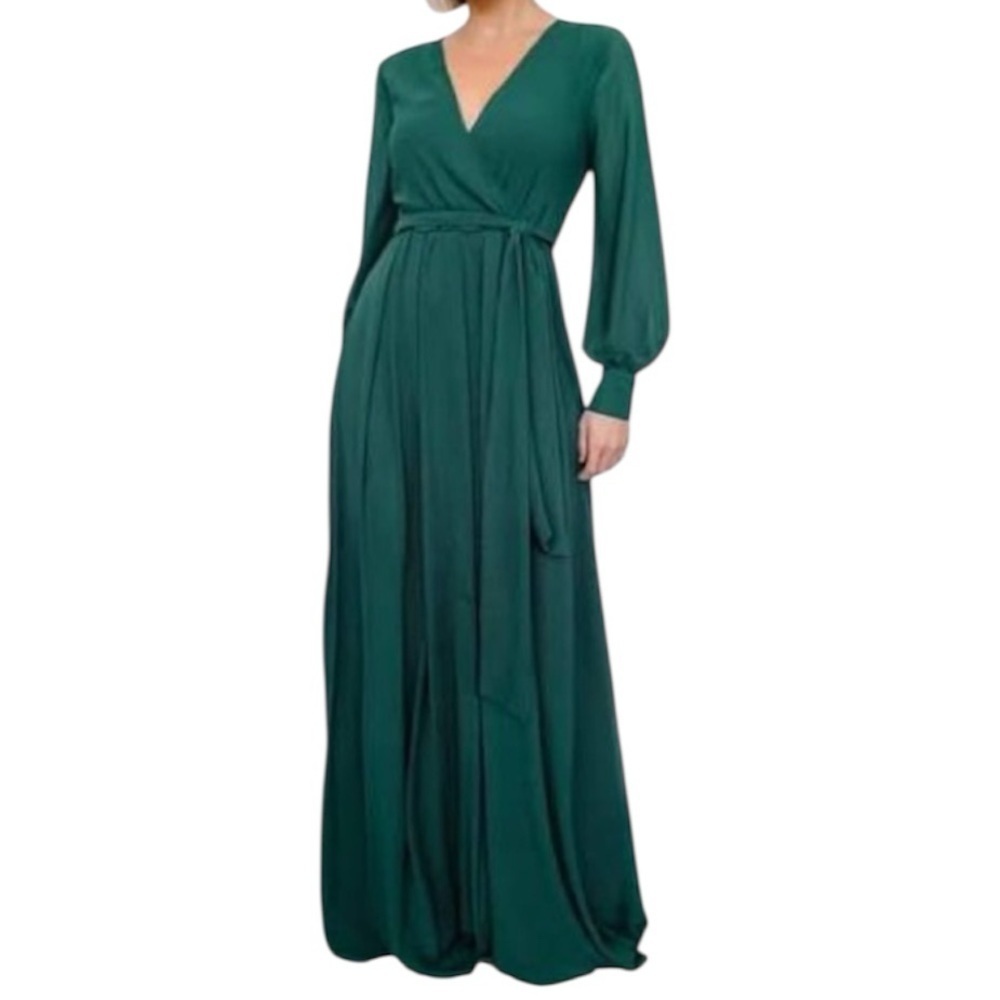 Baltic Born | Lydia Maxi Full Length Long Sleeve Dress Size Medium NWT